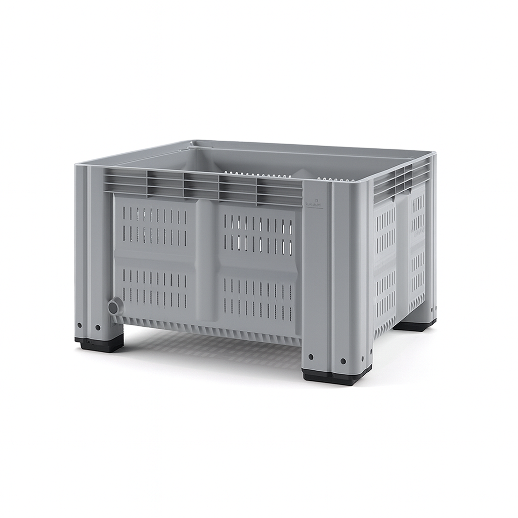 Plastic IBOX Container 1200х1000 (perforated, with legs)