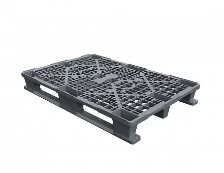 Light Perforated Plastic Pallet with Three Runners (1200×800)